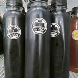 น้ำเฉาก๊วยพร้อมเนื้อ ไม่ใส่สารกันบูด