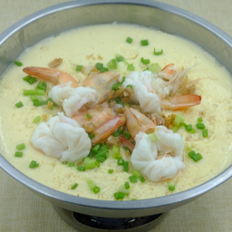 ไข่ตุ๋นกุ้ง