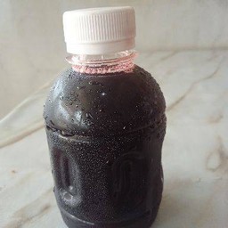 น้ำกระเจี๊ยบบวกน้ำแข็งเปล่า 1 แก้ว