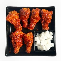 ปีกไก่กรอบ ฮอตบุลดัก 6 ชิ้น