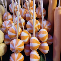 เปาทูโทนไส้ไข่กุ้งหม่าล่า