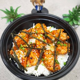 ข้าวไก่ทอดสไปซี่เกาหลีโคชูจัง