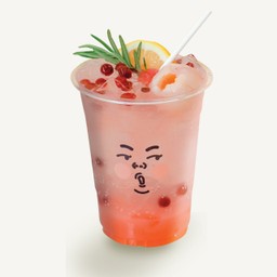 Pink candy lemonnade