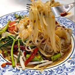 ตำเส้นเล็กปลาร้า