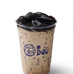 นมสดเย็นเฉาก๊วย