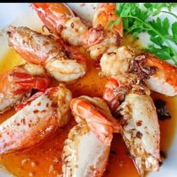กุ้งแม่น้ำทอดเกลือ (ครึ่งโล) LM
