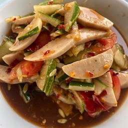 ตำแตงหมูยอ(ปลาร้า)