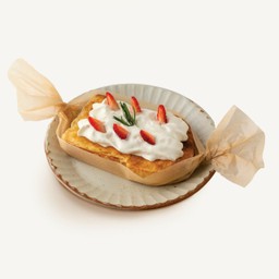Strawberry Custard Bread