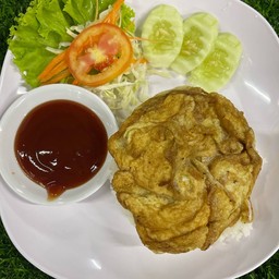ข้าวไข่เจียวหมูสับ
