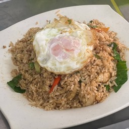 ข้าวผัดกำปง+ไข่ดาว (Rozali Restaurant seafood halal)
