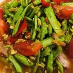 ตำถั่วฝักยาว