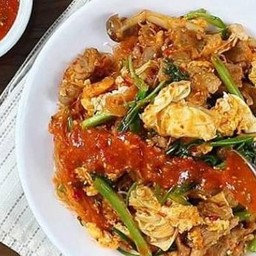 สุกี้หมู(แห้ง)