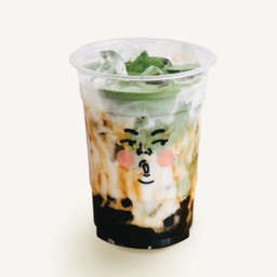 Boba Matcha Latte