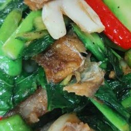 ข้าว ผัดคะน้า