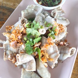 ตามสั่ง ครูเก่ง..ต้มเล้ง ก๋วยเตี๋ยวหมูต้มยำตำลึง สูตรมะนาว @สิงห์บุรี
