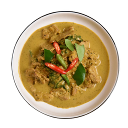 แกงคั่วเนื้อย่างใบยี่หร่า