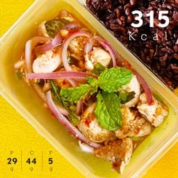 อกไก่นุ่มน้ำตก (315 Kcal)