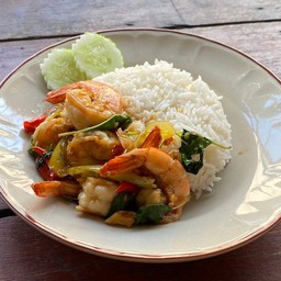 กะเพรากุ้ง