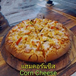 พิซซ่าแฮมคอร์นชีส (L)