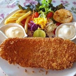 สเต็กปลาทอด