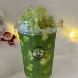 ชาเขียวนมสดมะพร้าวปั่น