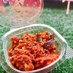 ปลาร้าสับ (ผัดสุก)สูตรสมุนไพร