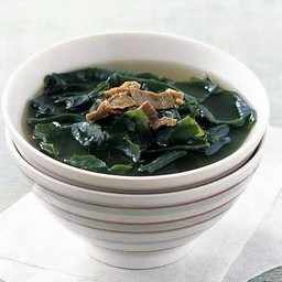 ซุปสาหร่ายเกาหลี