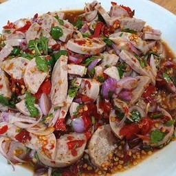 ยำแซ่บหมูยอเด้ง
