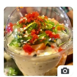 สลัดมันบดยำส่าหรายไข่กุ้ง