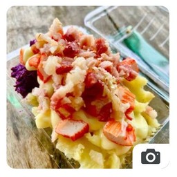 สลัดมันบดเบคอนปูอัด