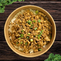 ข้าวหมูสับผัดซีอิ๊ว