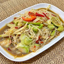 ตำซั่วเส้นหมี่ปลาร้า