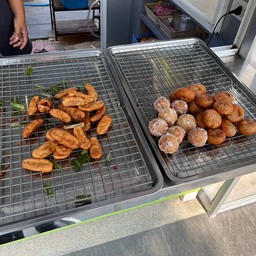 กล้วยทอด ปั้มน้ำมันบากจากไทรน้อย กม.26