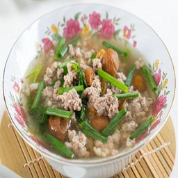 หมูสับต้มบ๊วย