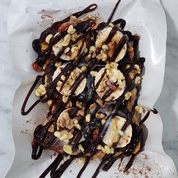 ขนมปัง - ไส้ช็อกโกแลต บานาน่า หอม นุ่ม อร่อย ( เมนูยอดฮิต )