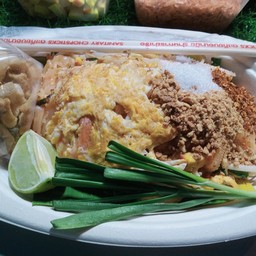 ผัดไทยมันกุ้ง ไม่ใส่กุ้ง