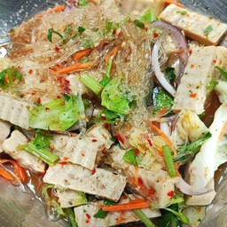 ยำวุ้นเส้น+หมูยอ