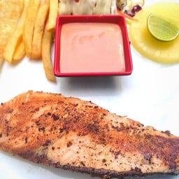 สเต๊กแซลมอน