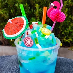 บลูฮาวายปั่น L. แก้ว 22oz.