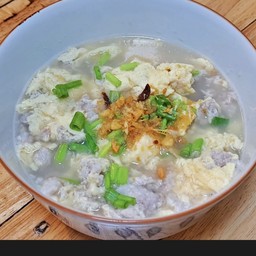 ต้มจืดไข่น้ำหมูสับ