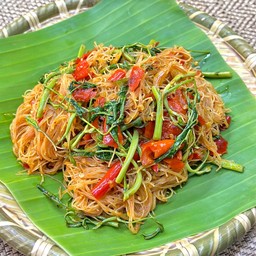 หมี่กระเฉด(ไม่เนื้อสัตว์)