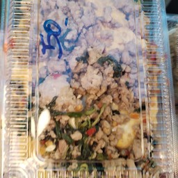 ข้าวไข่ข้นกระเพราหมู