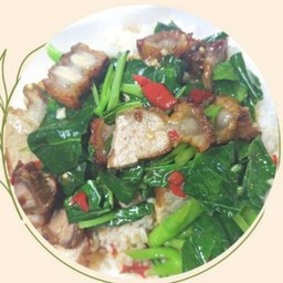 ข้าวผัดคะน้า