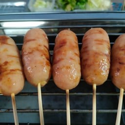 ข้าวหมูทอด บ้าบอ!!!/หมึก/ไส้กรอก