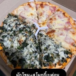 หน้าผักโขม+สโมกกี้เบค่อน(ใหญ่)