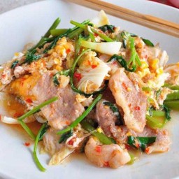 สุกี้ (เลือกเนื้อสัตว์)