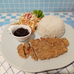 ข้าวไก่ทอดทงคัตสึ