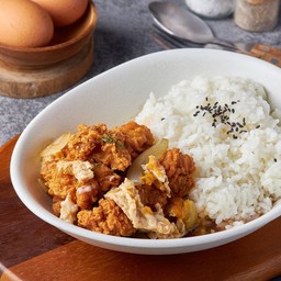 ข้าวหน้าคัตสึด้งไก่ทอด