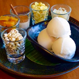 ไอศครีมกะทิสดแท้