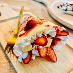 (ขายดี)แป้งนุ่มครีมสดสตรอเบอรี่เกาหลีชีสเค้ก